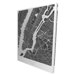 Plan graphique de new-york