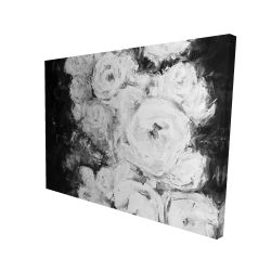 Monochrome rose garden