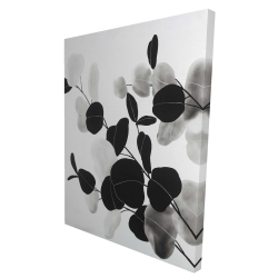 Branches et feuilles rondes