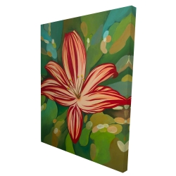 Canvas 36 x 48 - 3D - Blaze tiger lilies