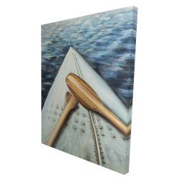 Canvas 36 x 48 - 3D - Canoe adventure