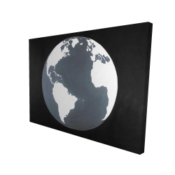 Vue satellite de la terre