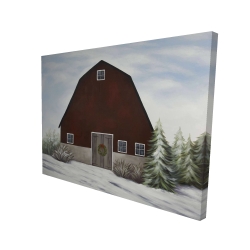 It's winter on the farm