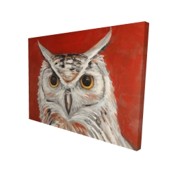 Colorful eagle owl