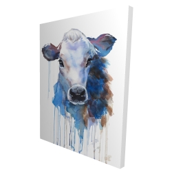 Watercolor jersey cow