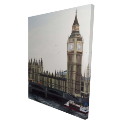 Big ben clock elizabeth tower in london