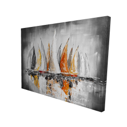 Canvas 36 x 48 - 3D - Sails on the winds