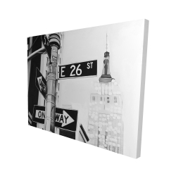 Canvas 48 x 60 - 3D - New york city street signs