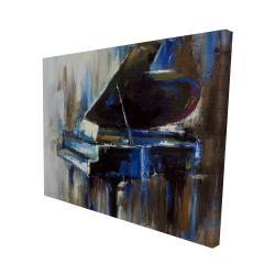 Abstract grand piano