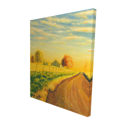 Canvas 48 x 60 - 3D - In the countryside