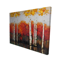 Bouleaux en automne