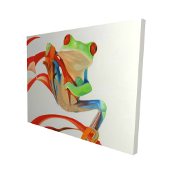 Red-eyed frog