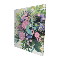 Mélodie de fleurs fuchsia