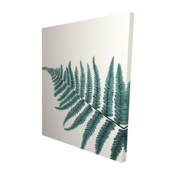 Canvas 48 x 60 - 3D - Beautiful fern