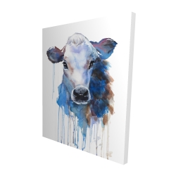 Watercolor jersey cow