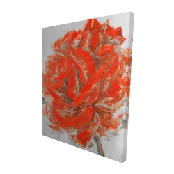 Canvas 48 x 60 - 3D - Abstract rose