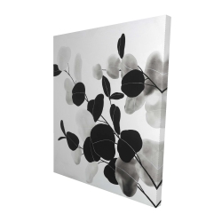 Branches et feuilles rondes