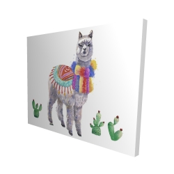 Traditional peruvian lama