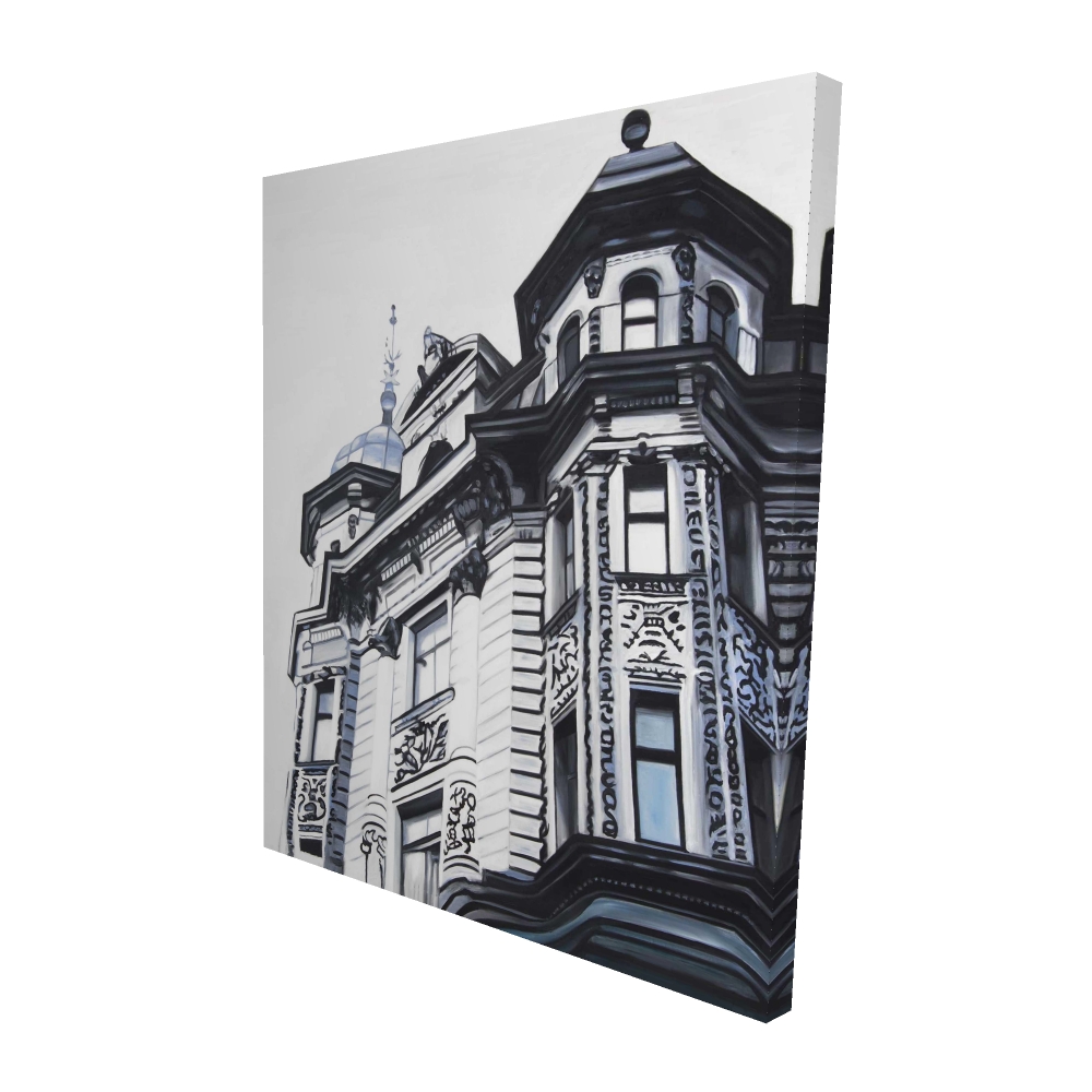 Canvas 48 x 60 - 3D - Historic apartment