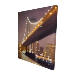 Canvas 48 x 60 - 3D - New-york at night