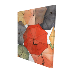 The umbrellas of petit champlain