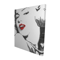 Marilyn monroe outline style