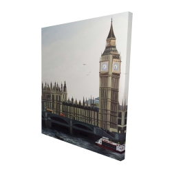 Big ben clock elizabeth tower in london