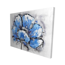 Abstract blue petals