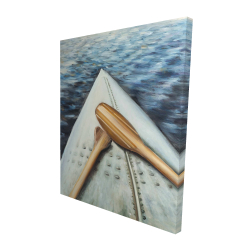 Canvas 48 x 60 - 3D - Canoe adventure
