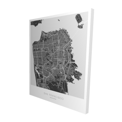 Plan graphique de san francisco