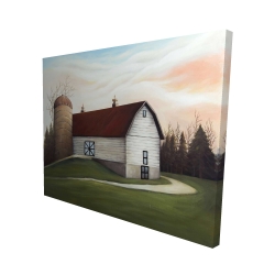 White barn