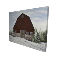 It's winter on the farm