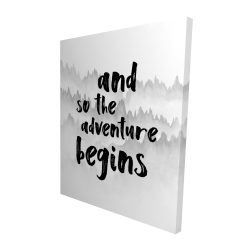 And so the adventure begins
