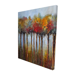Colorful leaves trees