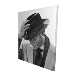Canvas 48 x 60 - 3D - Well-dressed man