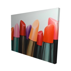 Canvas 48 x 60 - 3D - Lipstick collection