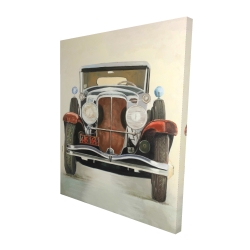 Canvas 48 x 60 - 3D - Vintage luxury car