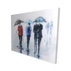 Toile 48 x 60 - 3D - Douche de printemps