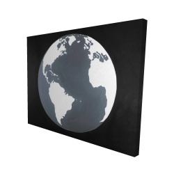 Vue satellite de la terre