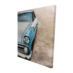 Canvas 48 x 60 - 3D - Old classic car