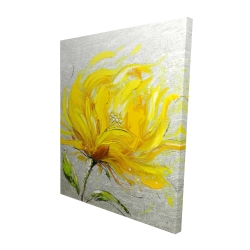 Yellow fluffy flower