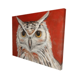 Colorful eagle owl