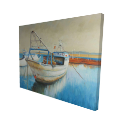 Canvas 48 x 60 - 3D - Fishing boat