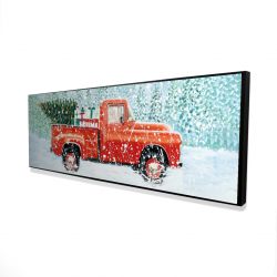 Christmas tree truck