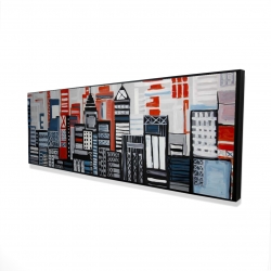 Geometric urban landscape
