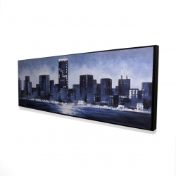 Marine blue city