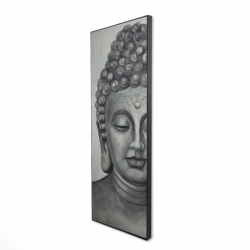 Framed 16 x 48 - 3D - Spiritual buddha