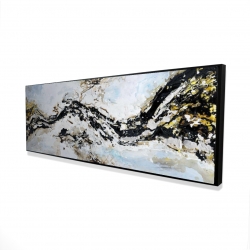 Abstract and texturized paint splash