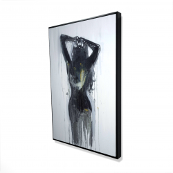 Framed 24 x 36 - 3D - Female silhouette