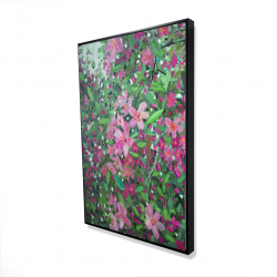 Framed 24 x 36 - 3D - Cherry tree blooming